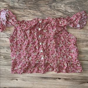 Floral blouse